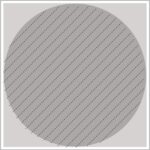 Diagram of Smink Studio Eclipse tile E17: a large hatched circle on a light-grey tile.